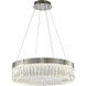 Canada LED 24 inch Chrome LED Chandelier Ceiling Light
